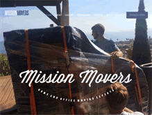Tablet Screenshot of mission-movers.com